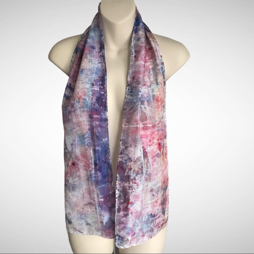 Watercolor Silk Scarf
